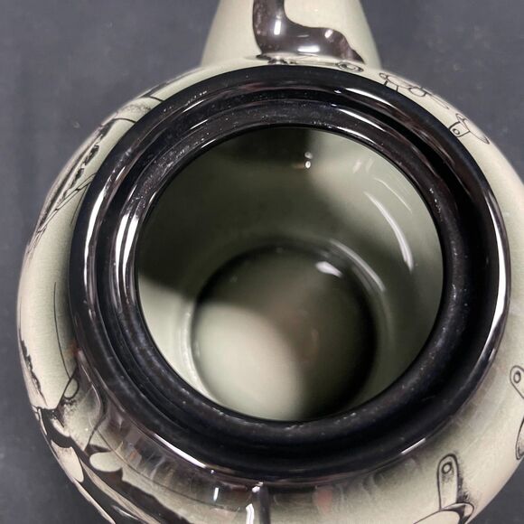 Disney Showcase Collection Teapot Cardew Design Steamboat Willie Tea Coffee - Picture 8 of 10